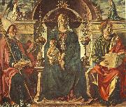 COSSA, Francesco del Madonna with the Child and Saints dfg oil